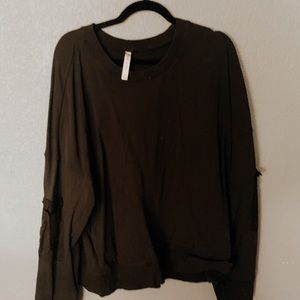 Black Fabletics Cargo Crew Neck
